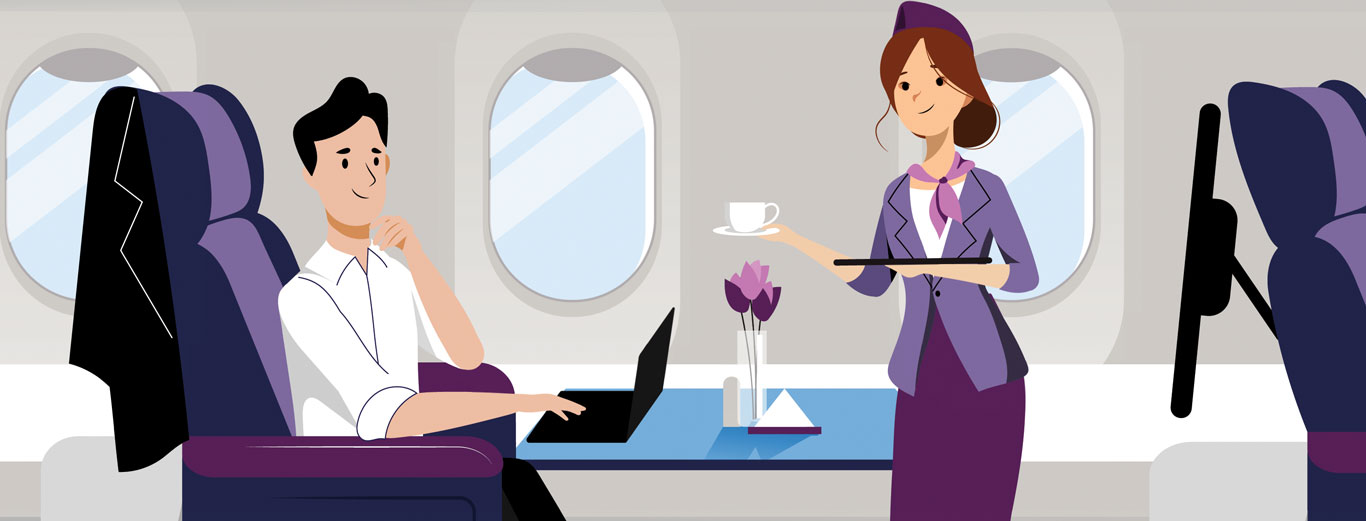 Book First & Business Class Flight Tickets Online FlightsMojo